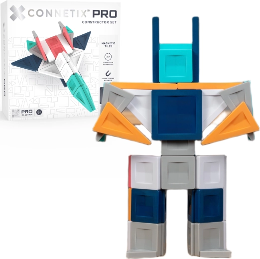 Magnētiskais konstruktors CONNETIX Pro Constructor Set, 70 detaļas