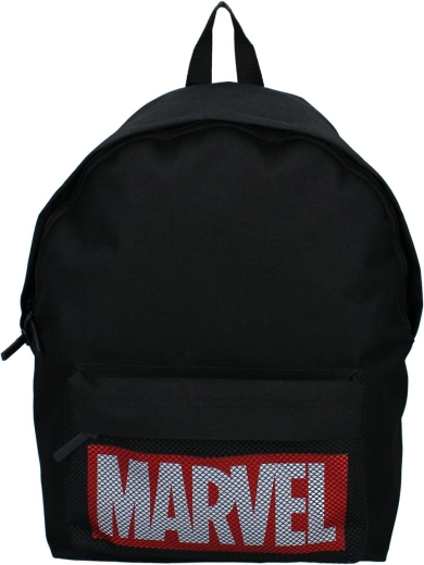 Ikonisks Marvel dizains un praktiska priekšējā kabata
