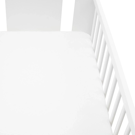Džersija palags bērnu gultiņai NEW BABY 120 × 60 balts