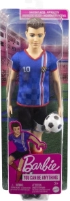 Barbie Ken futbolists zilā kreklā