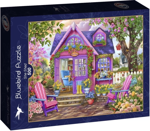 Bluebird puzzle Her Henhouse 500 pieces