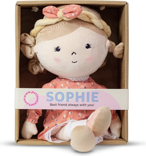 Plīša lellīte Sophie 35 cm PETITE & MARS