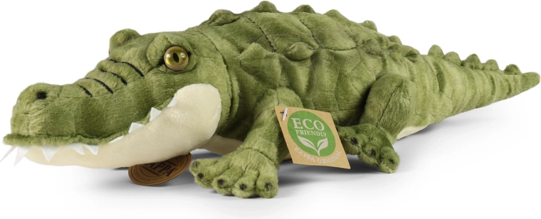 Plīša krokodils Rappa ECO-FRIENDLY 40 cm – 1 gab.