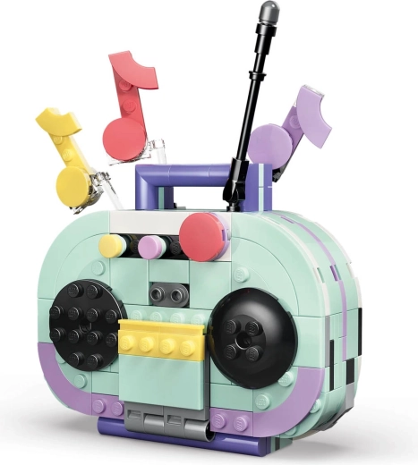 Retro boombox un gramofons