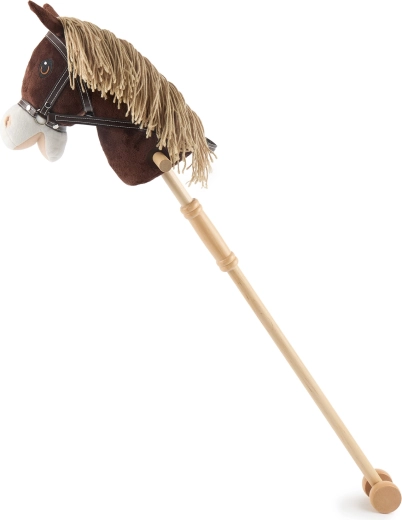 Soft horse with detailed features