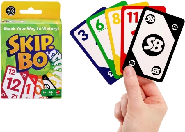 Mattel Skip-Bo kāršu galda spēle