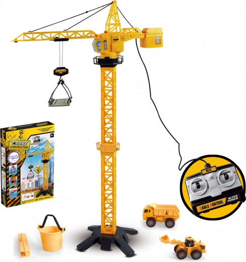 Woopie tālvadāms būvkrāns 103 cm ar piederumiem