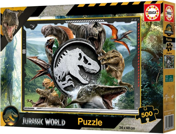 Educa puzle Jurassic World 500 detaļas