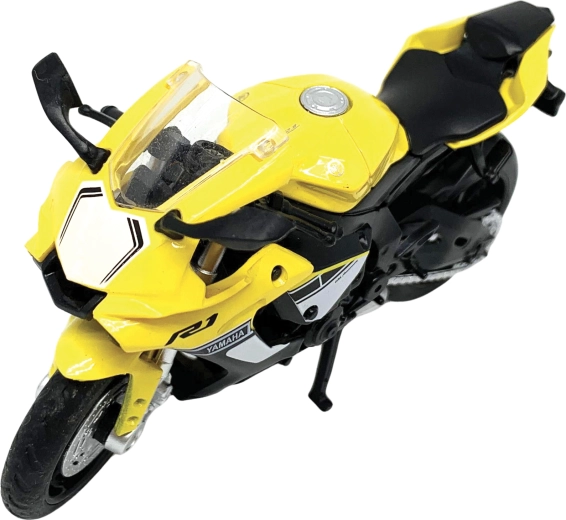Metal model of the Yamaha YZF-R1 motorcycle in 1:18 scale