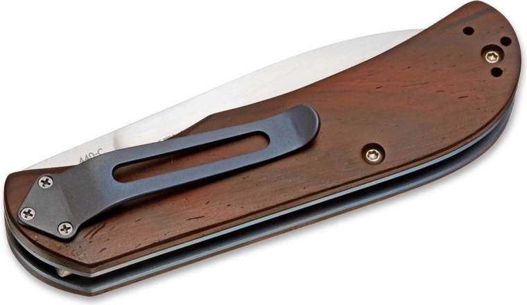 Grezns cocobolo koks un titāna elementi
