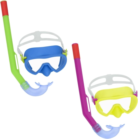 Children's Dive Mask with Snorkel Bestway 3+ – Yellow