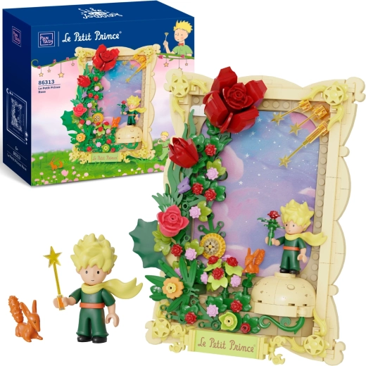Pantasy Le Petit Prince – Mazā prinča roze, būvkomplekts 402 detaļas