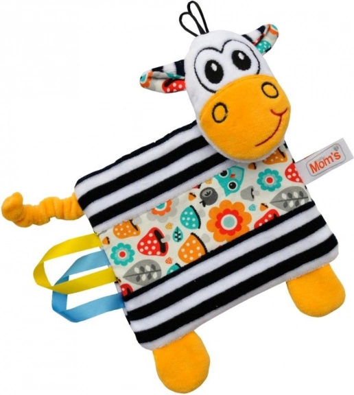 Plīša zebra ar piekariņiem