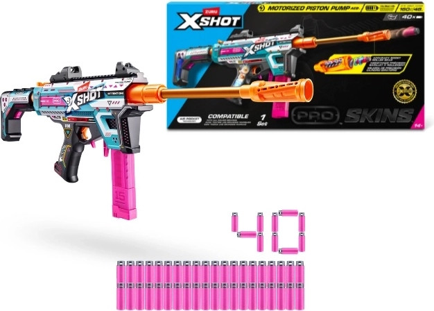 ZURU X-SHOT Pro motorizēts putu blasteris