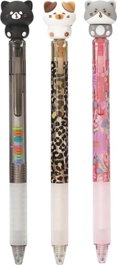 Depesche erasable gel pen with cat motif - 1 piece