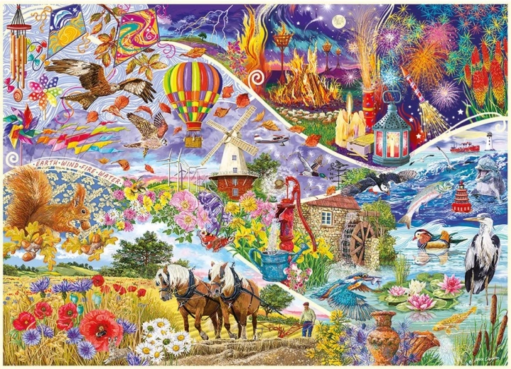 Gibsons puzzle Elementary 1000 pieces