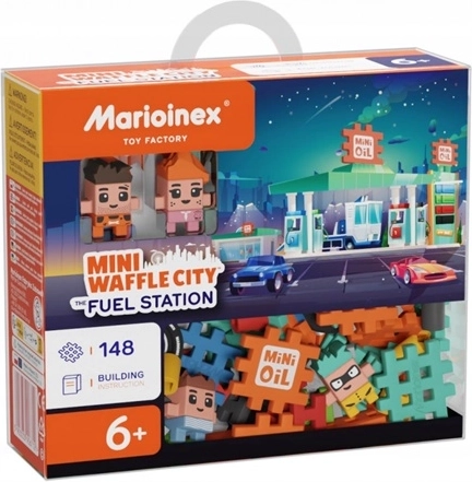 Marioinex Mini Waffle City Gas Station