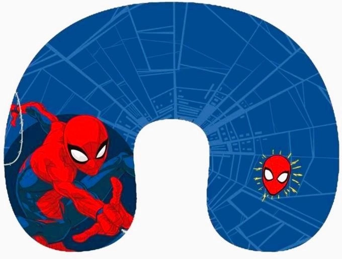Spiderman neck pillow