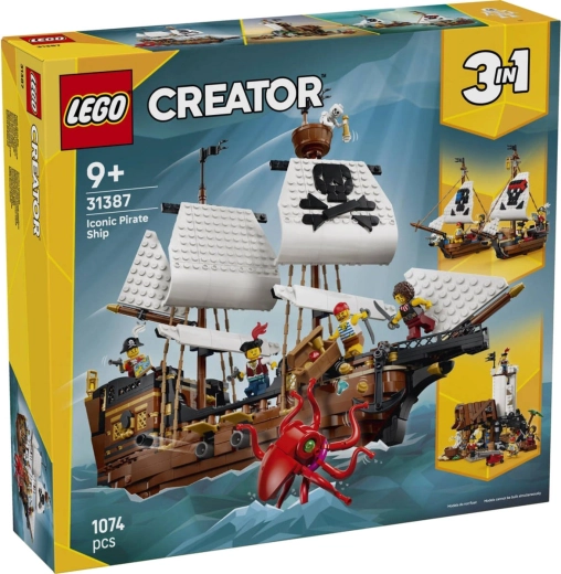 LEGO Creator 3 vienā Leģendārais pirātu kuģis