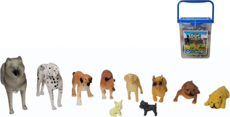 Dog Figurine Set