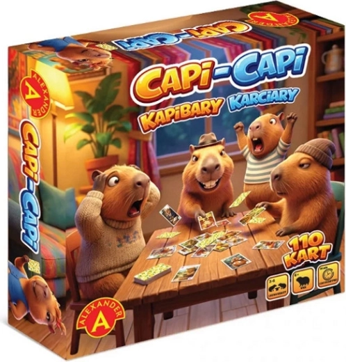 Capi-Capi – kapibaras spēlē kārtis