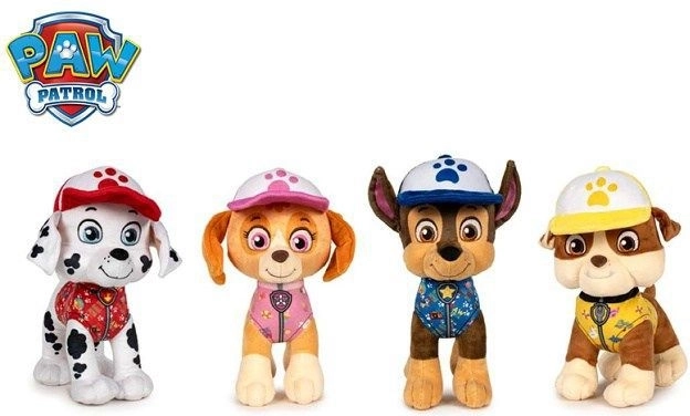 Plīša figūriņa Paw Patrol Maršals, vasaras izdevums 27 cm - 1 gab.