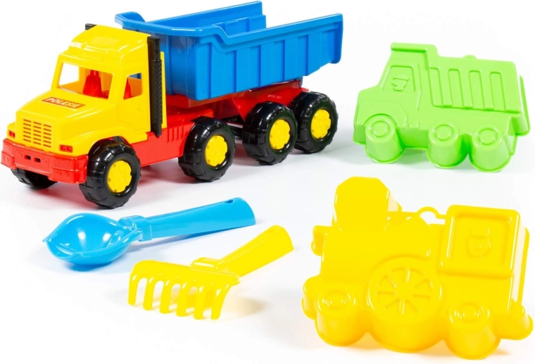 Faworyt children's sand set with dump truck and accessories - 1 piece