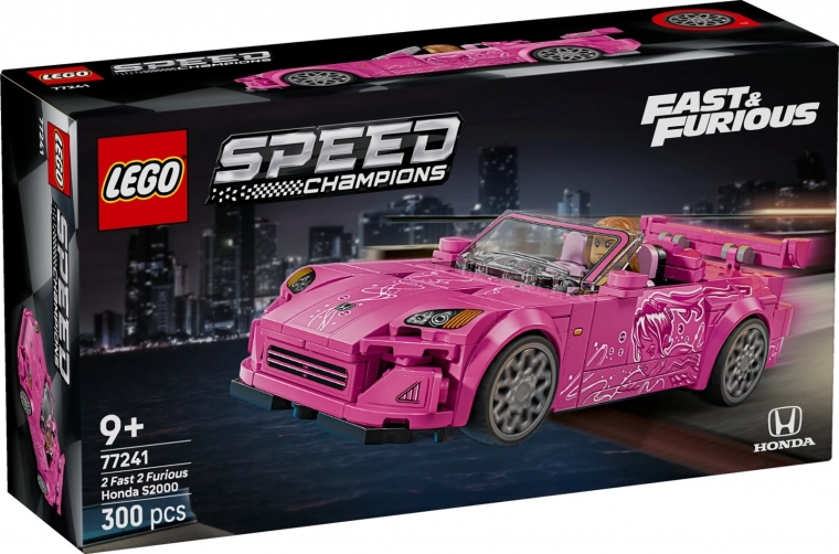 LEGO Speed Champions Honda S2000 no filmas Ātrs un bez žēlastības