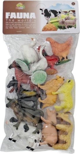 Farm Animal Figurines – Set of 12 pcs