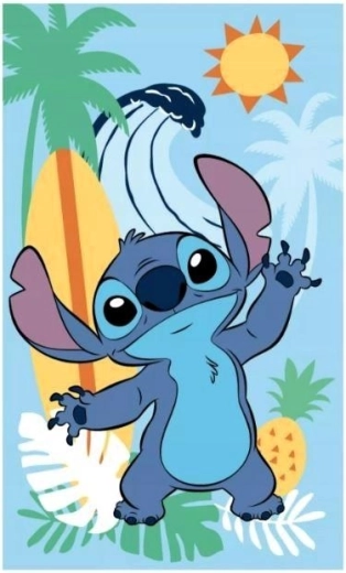 Dvielis Stitch 30 × 50 cm – 1 gab.