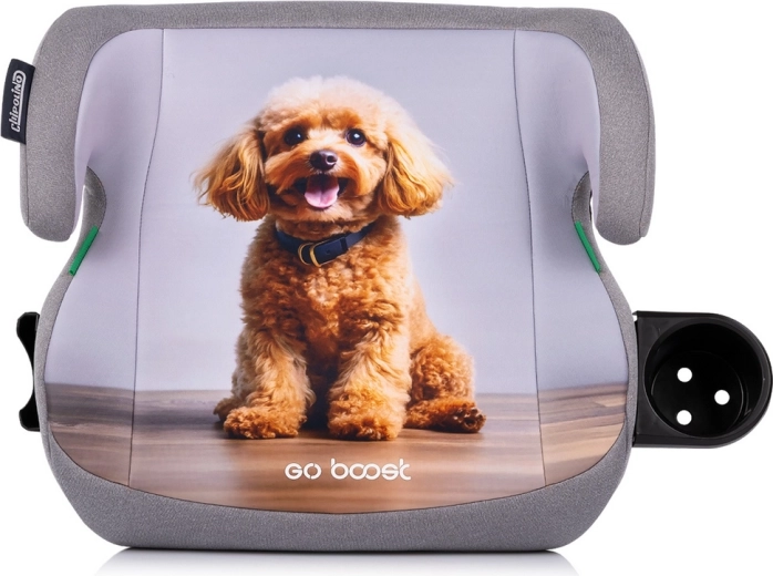 Automašīnas paliktnisēdeklis i-Size 125–150 cm Chipolino Go Boost Poodle
