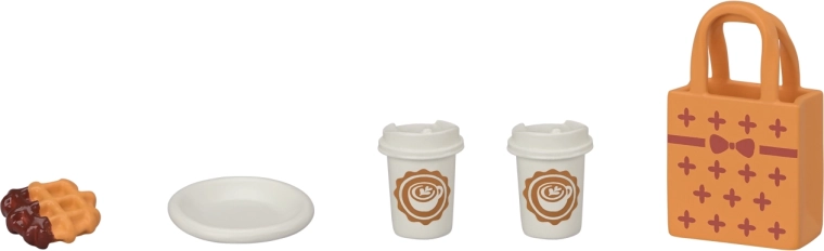 Accessories for café and shopping play