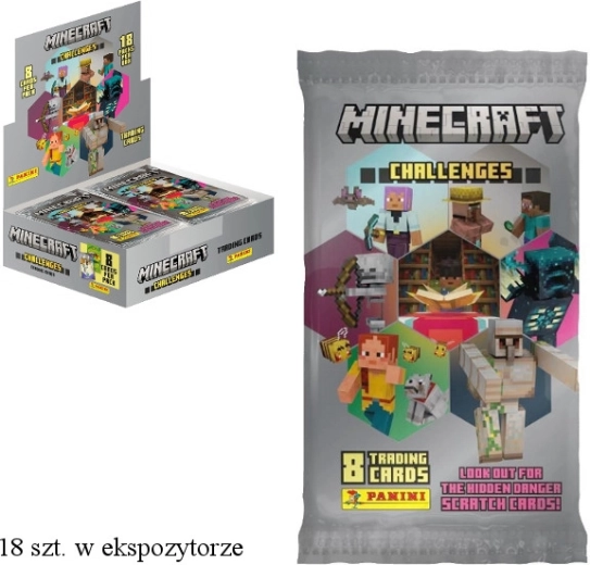 Panini Minecraft kolekcionāru paciņa ar kartītēm