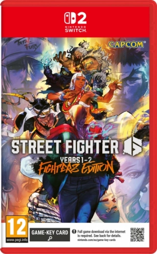 Street Fighter 6 Fighters Edition Year 1–2 (Nintendo Switch 2) – Digital Game‑Key Card