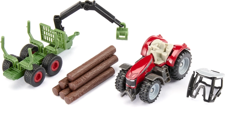 Metal model with plastic details, blister packed