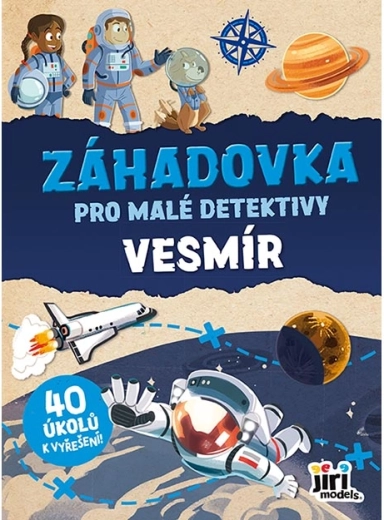 Mīklu grāmata mazajiem detektīviem: Kosmoss