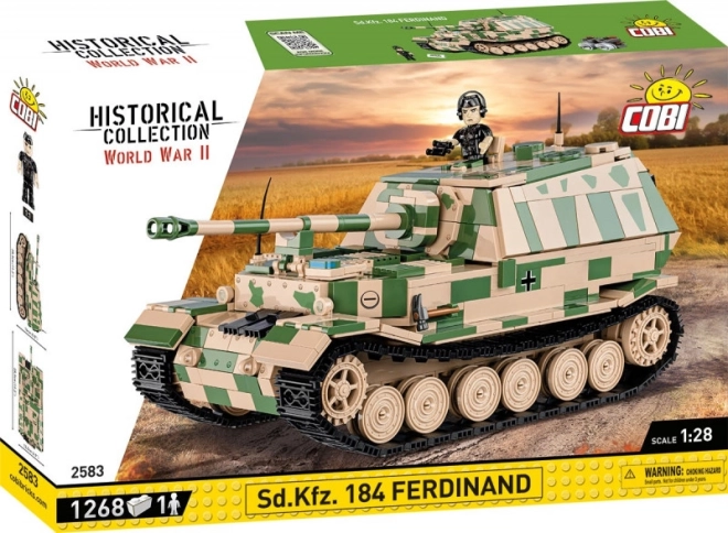 Tanka Sd.Kfz. 184 Ferdinand būvkomplekts 1:28