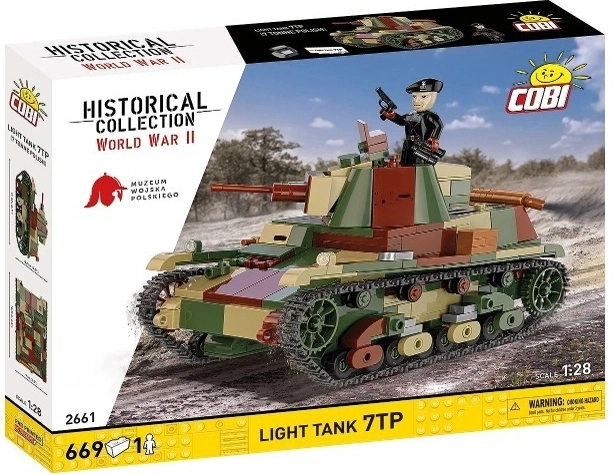 7TP Light Tank Building Set – 669 pieces