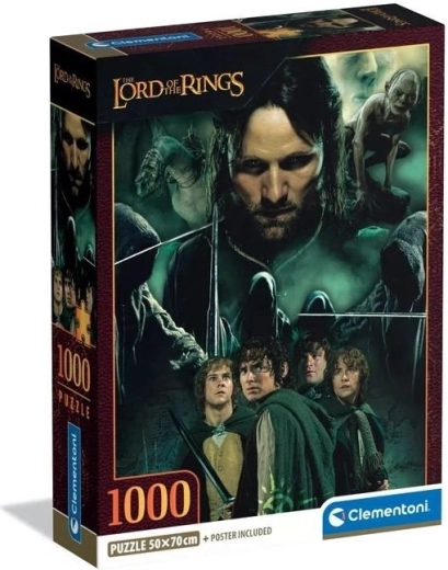 CLEMENTONI Puzzle The Lord of the Rings: The Fellowship of the Ring 1000 Pieces