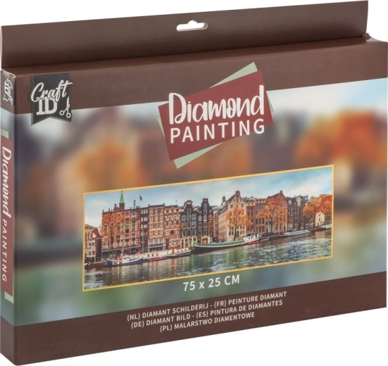 Dimanta gleznošana CRAFT ID Amsterdam 75 × 25 cm