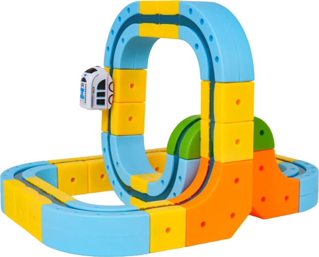 Magnetic connection of pieces