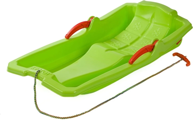 Plastmasas ragaviņas ar bremzēm Baby Mix Karol, zaļas