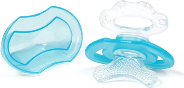 BabyOno First Teeth zobgrauznis zilā krāsā