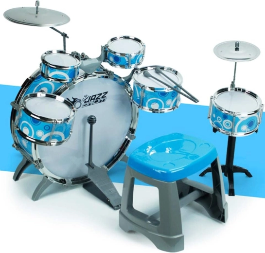 Complete drum set for young musicians