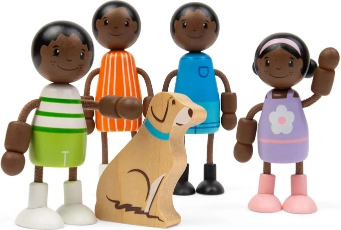 A family and a dog for richer scenarios