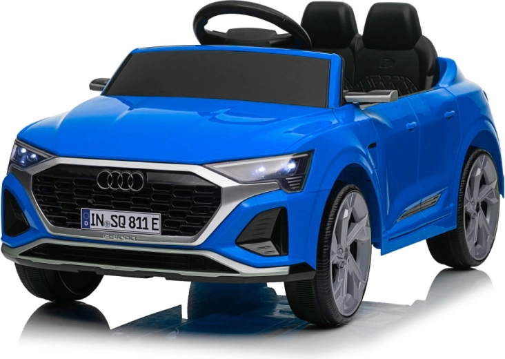 Bērnu elektriskais auto Audi SQ8 zilā krāsā