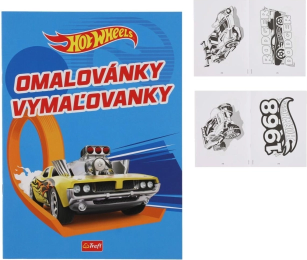 Hot Wheels Coloring Book