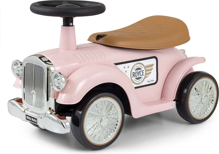 Milly Mally retro skrejritenis Royce, rozā krāsā