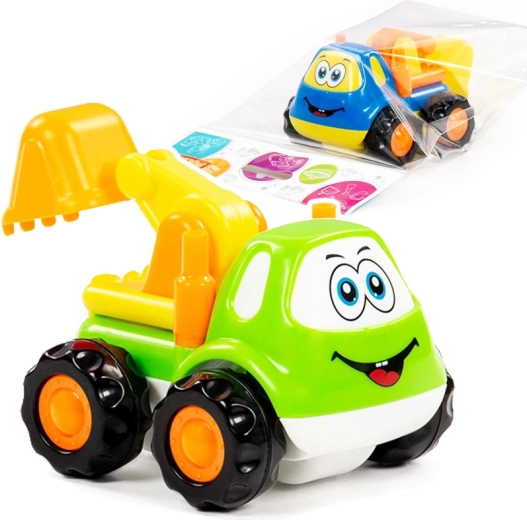 Kids’ Excavator Truck – Plastic Construction Vehicle
