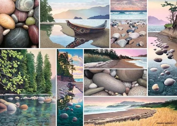 RAVENSBURGER Puzzle Sea of Calm 1000 pieces